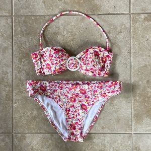 Pretty Pink Floral Victoria’s Secret Bikini